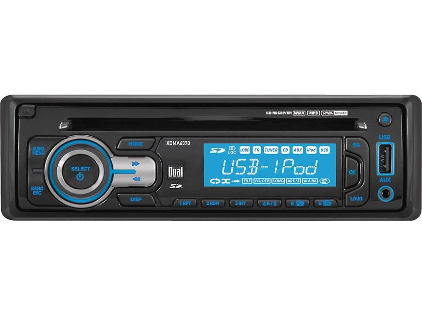 Dual XDMA6370 CD receiver at Crutchfield