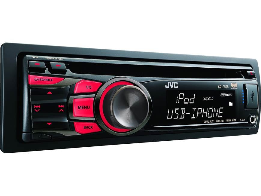 JVC Arsenal KD-A525 CD receiver at Crutchfield