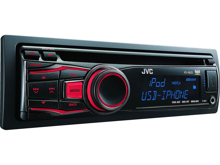 JVC Arsenal KD-A625 CD receiver at Crutchfield