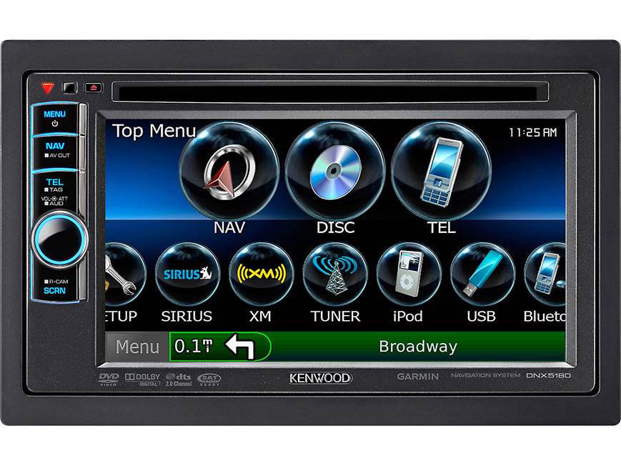 Kenwood DNX5180 Navigation receiver (New Stock) at Crutchfield