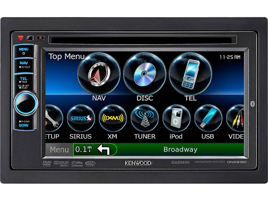 Kenwood DNX6180 Navigation receiver (New Stock) at Crutchfield