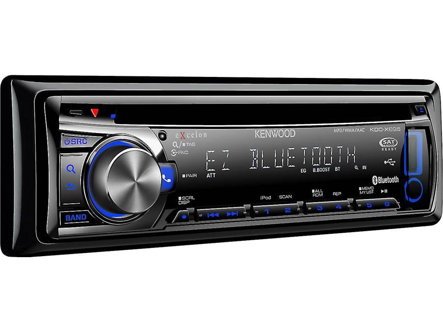 Kenwood Excelon KDC-X695 CD receiver (New Stock) at Crutchfield
