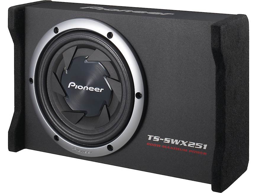 Pioneer TS-SWX251 Compact sealed enclosure with one 10