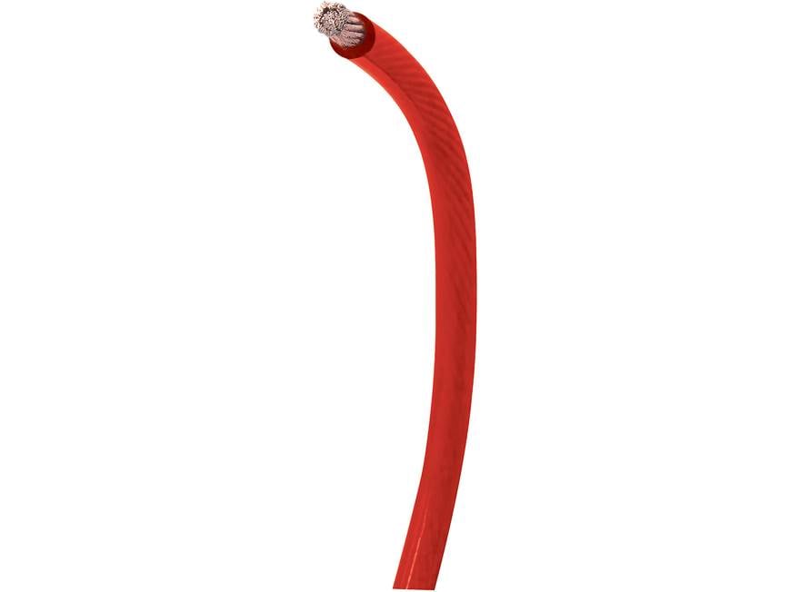 StreetWires Ultra Flow 4-gauge Power Cable (Red) Available in blue and ...