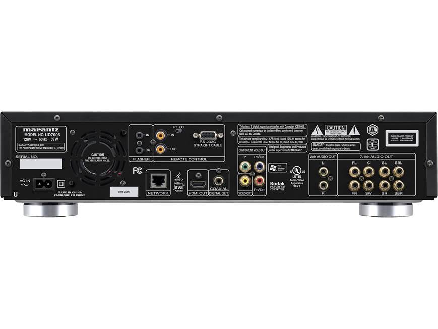 Marantz UD7006 Internet-ready universal 3D Blu-ray player at