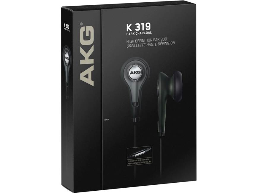 AKG K 319 Portable earbud headphones with in-line volume control