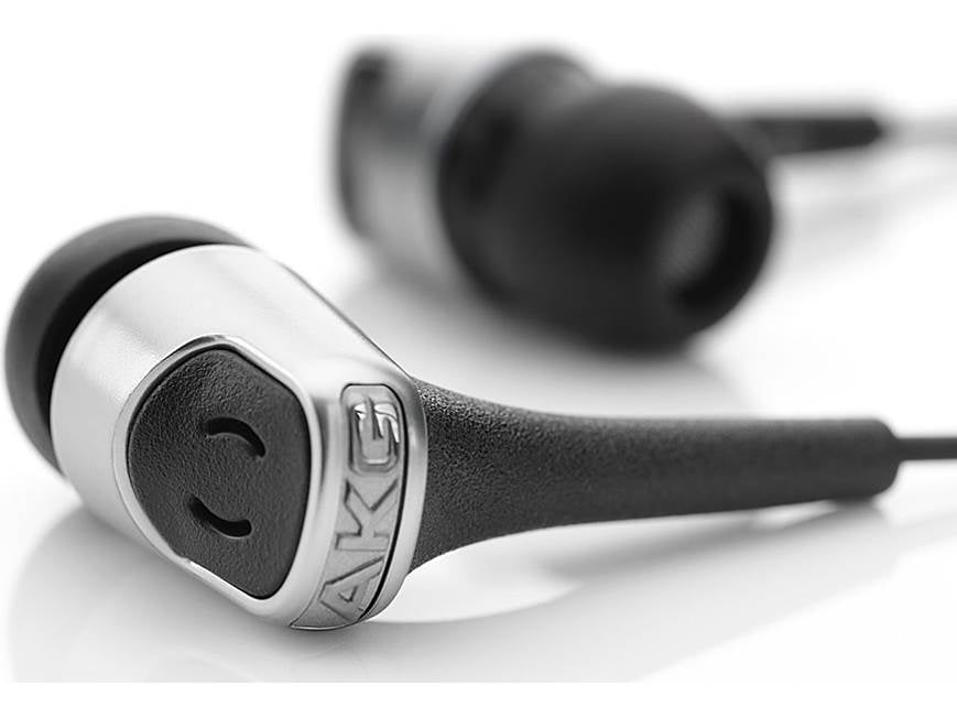AKG K 370 Portable earbud headphones with in-line remote and