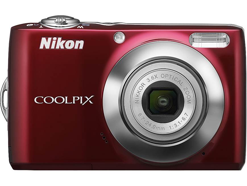 Nikon Coolpix L22 (Black) 12-megapixel digital camera with 3.6X