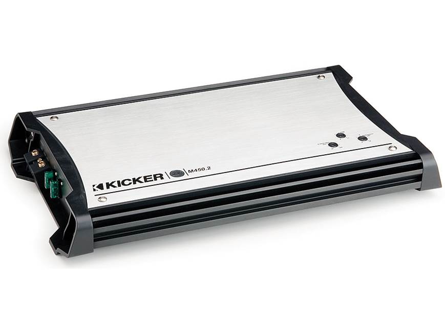 Kicker ZXM450.2 Marine amplifier —150 watts RMS x 2 at Crutchfield