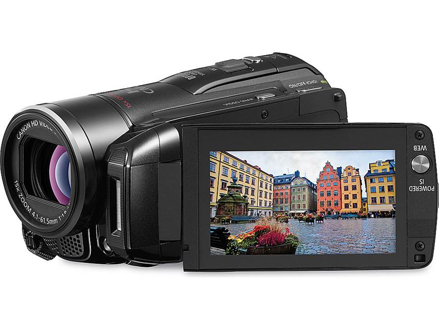 Canon VIXIA HF M30 HD camcorder with 8GB flash memory and 2-11/16
