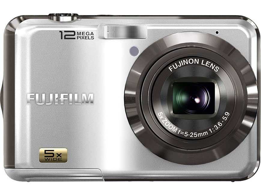 Fujifilm FinePix AX200 (Silver) 12.2-megapixel digital camera with