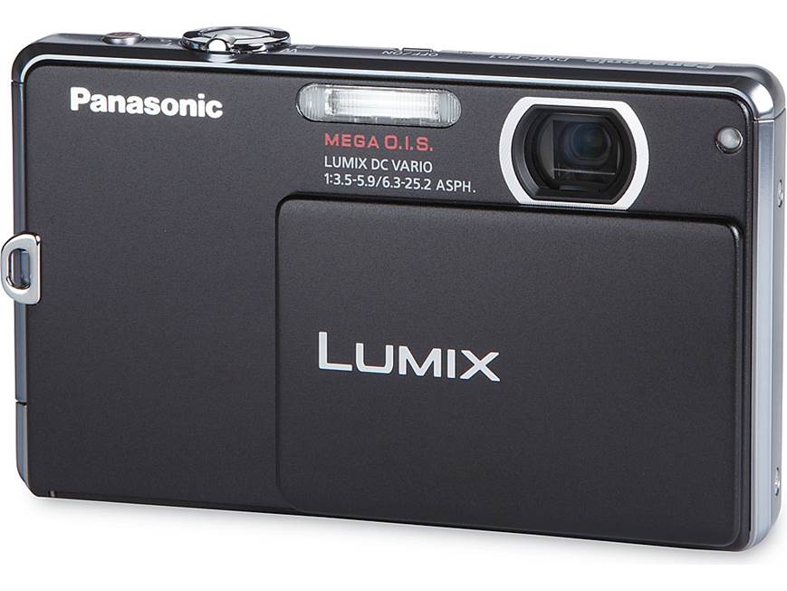 Panasonic Lumix DMC-FP1 (Black) 12.1-megapixel digital camera with