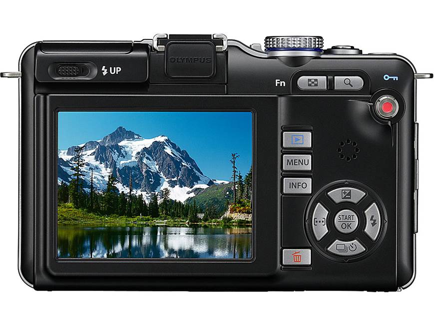 Olympus Pen E-PL1 (Black) 12.3-megapixel digital camera with 14