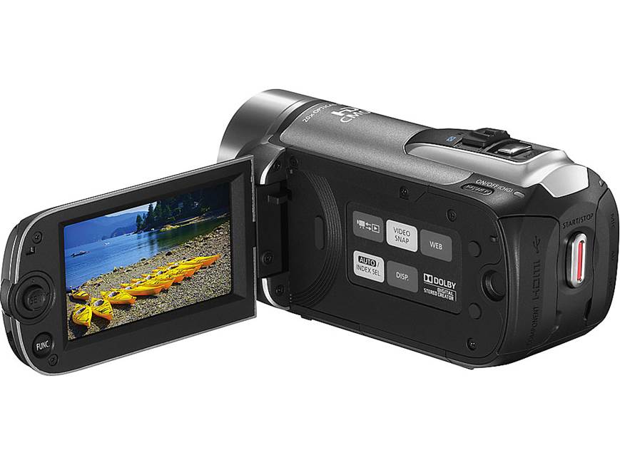 Canon VIXIA HF R10 (Silver) HD camcorder with 8GB flash memory