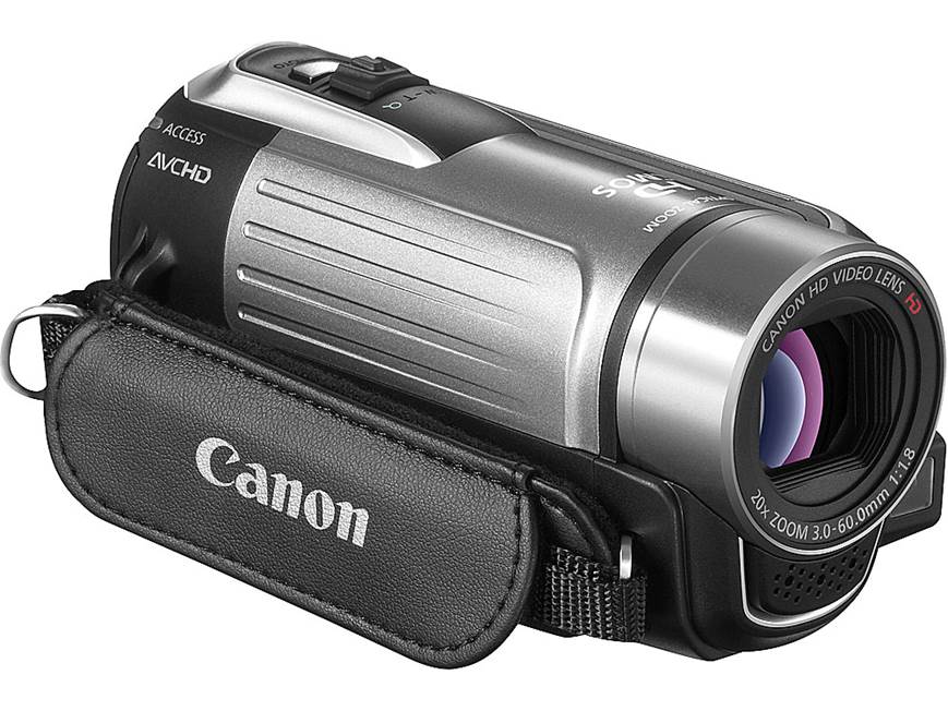 Canon VIXIA HF R10 (Silver) HD camcorder with 8GB flash memory