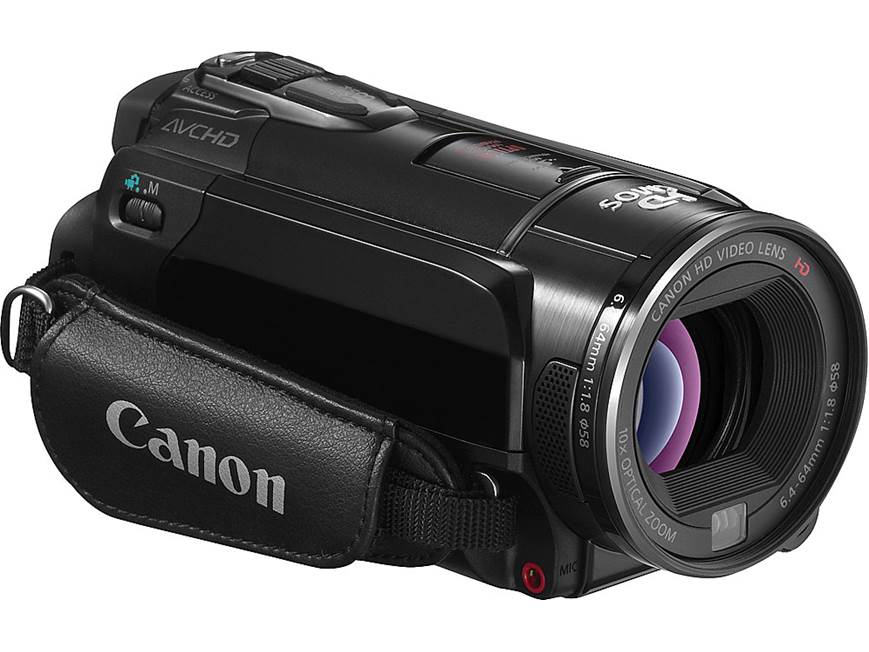 Canon VIXIA HF S21 HD camcorder with 64GB memory, dual SD slots