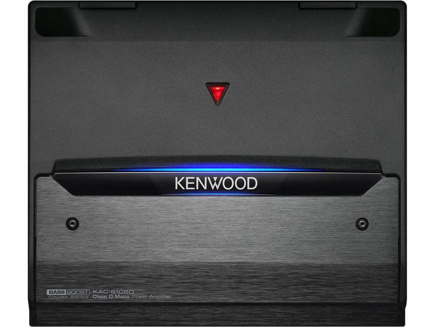 Kenwood KAC-8105D Mono subwoofer amplifier — 500 watts RMS x 1 at