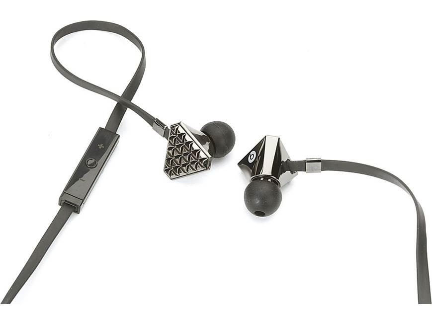 八6039【未使用品】 heart beats LADY GAGA イヤホン Lady Gaga Heartbeats™ (Black chrome) In-ear headphones from