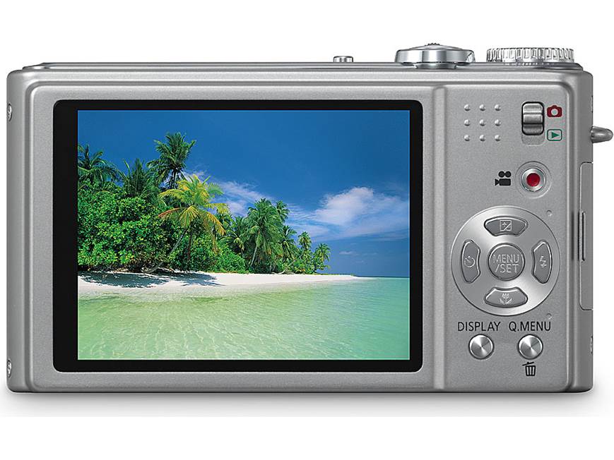 Panasonic Lumix DMC-ZR3 (Silver) 14.1-megapixel digital camera