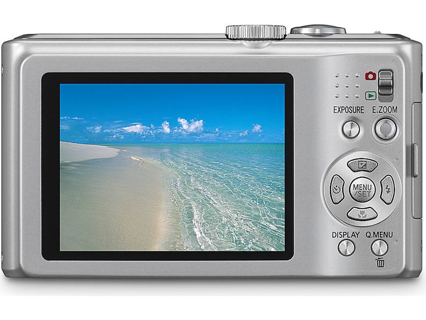 Panasonic Lumix DMC-ZS5 (Silver) 12-megapixel digital camera with
