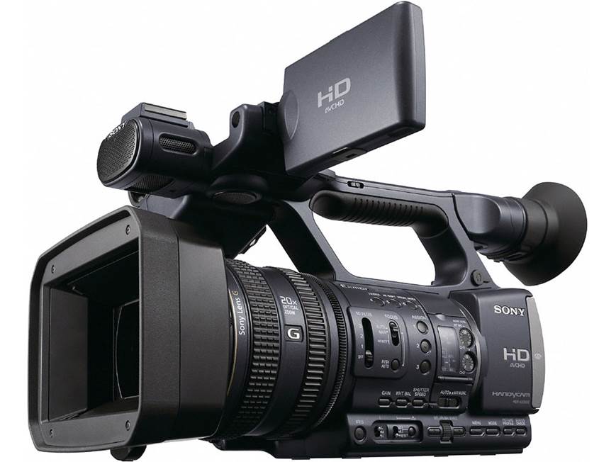 Sony HDR-AX2000 Handycam® Professional HD camcorder at Crutchfield
