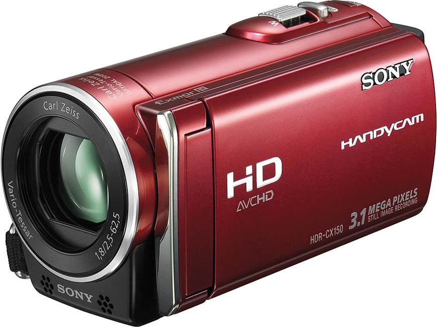 【美品】Sony Handycam HD 赤色 本体 SONY Handycam DCR-SR47 60x Optical Zoom Video Camcorder | Red