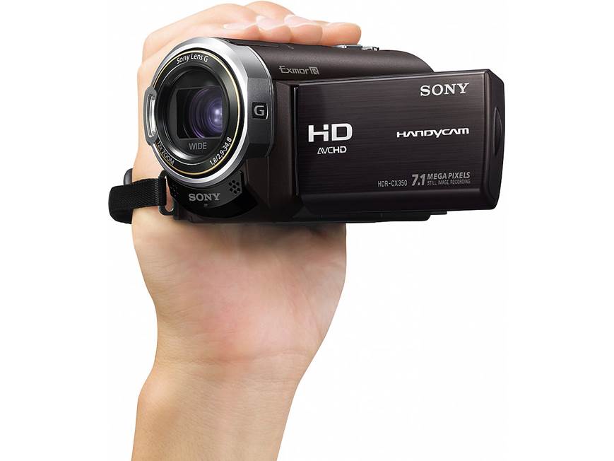 Sony HDR-CX350V Handycam® HD camcorder with built-in GPS receiver