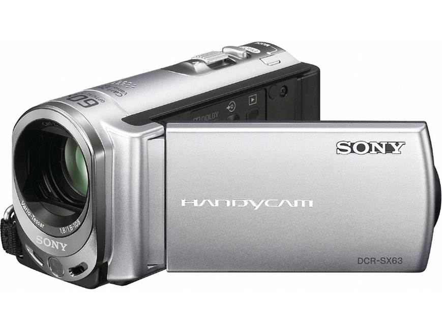 Sony DCR-SX63 Handycam® Standard-definition 16GB flash memory
