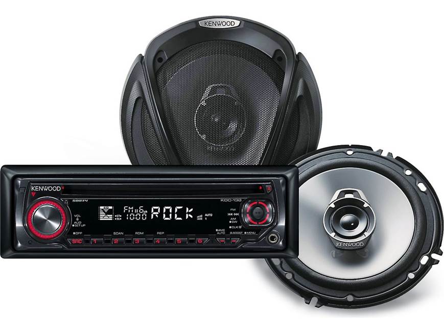 Kenwood KDC-138 CD receiver (New Stock) at Crutchfield