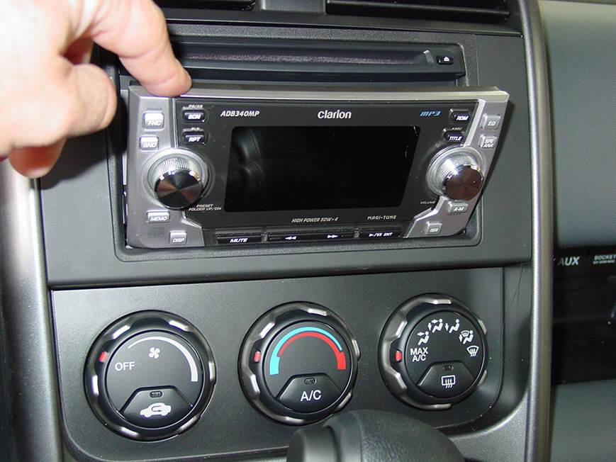 American International HON-K834 Dash Kit (Black) Fits select 2007