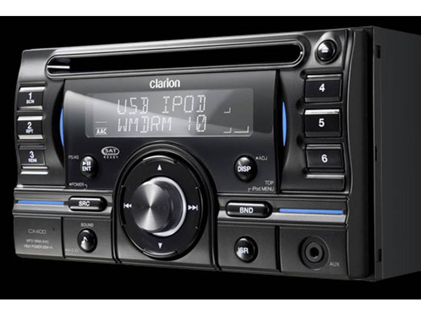 Clarion CX400 CD receiver (New Stock) at Crutchfield