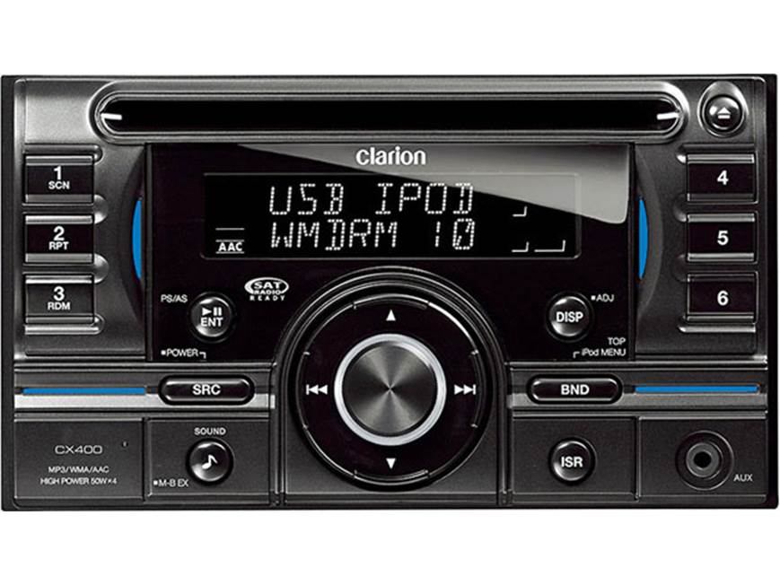 Clarion CX400 CD receiver (New Stock) at Crutchfield