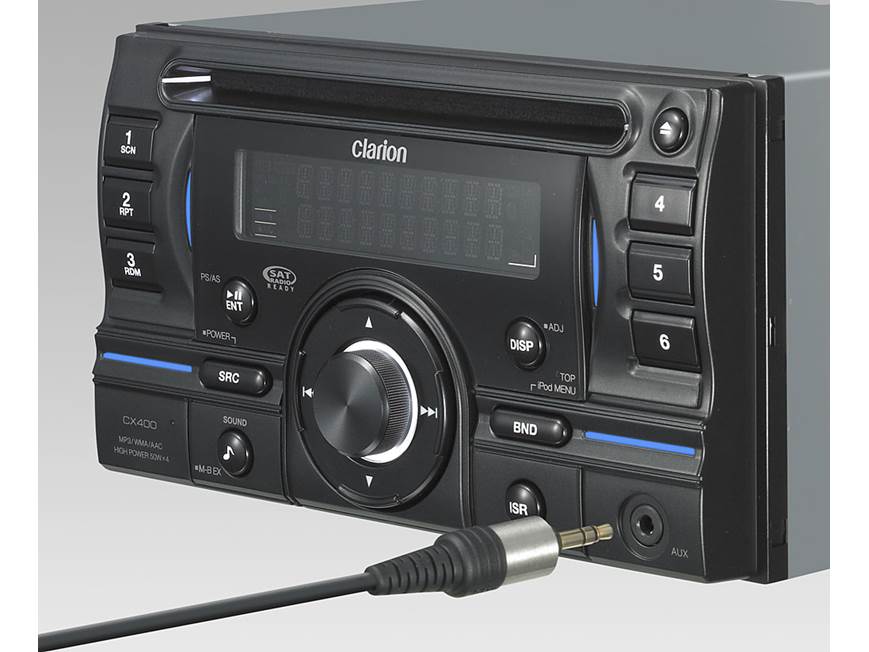 Clarion CX400 CD receiver (New Stock) at Crutchfield