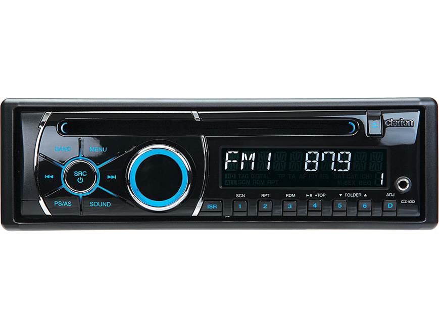 Clarion CZ100 CD receiver at Crutchfield