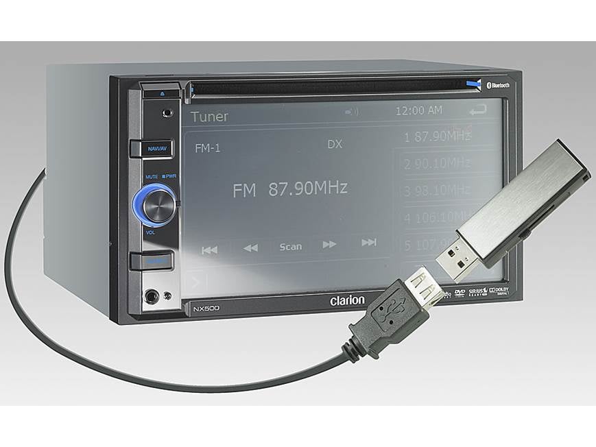 Clarion NX500 Navigation receiver at Crutchfield