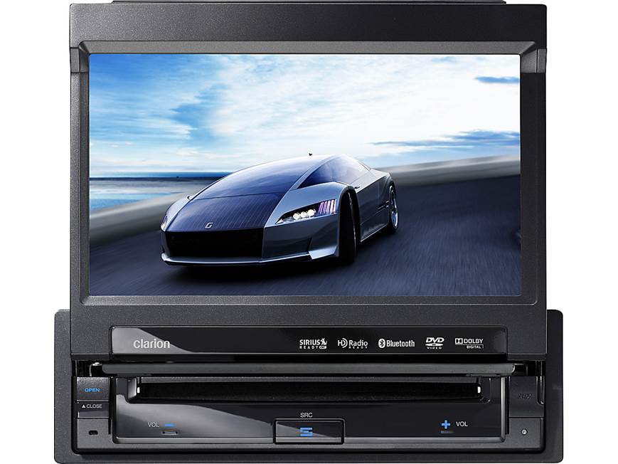 Clarion VZ400 DVD receiver at Crutchfield