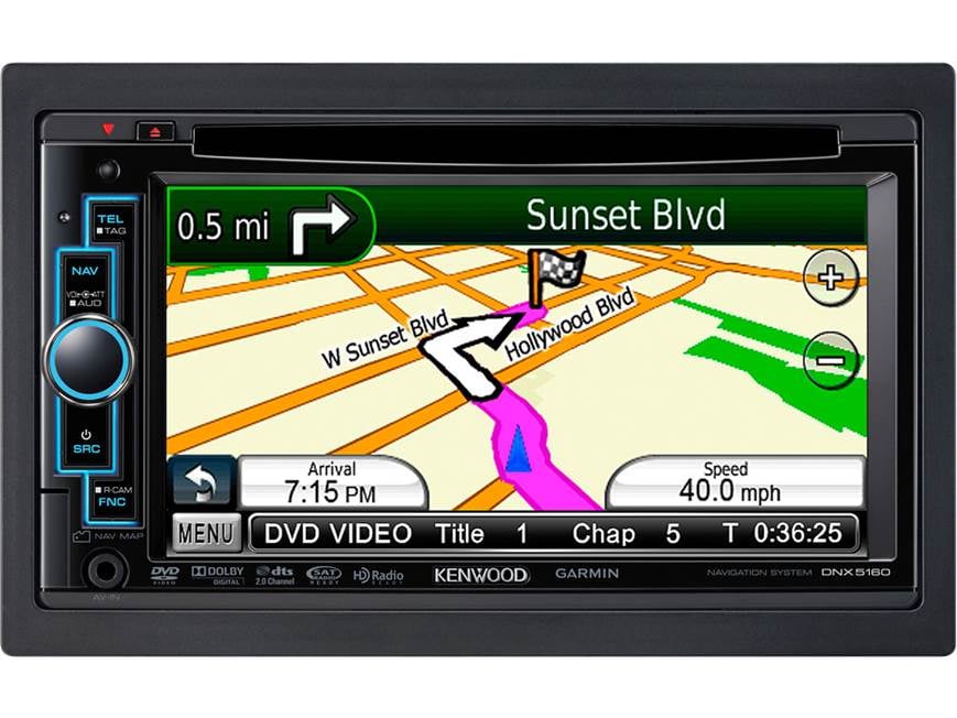 Kenwood DNX5160 Navigation receiver (New Stock) at Crutchfield