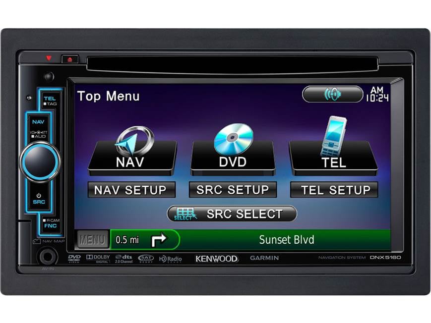Kenwood DNX5160 Navigation receiver (New Stock) at Crutchfield