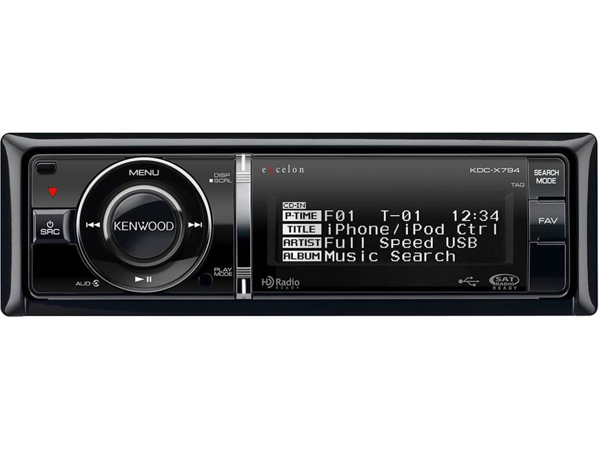 Kenwood Excelon KDC-X794 CD receiver (New Stock) at Crutchfield