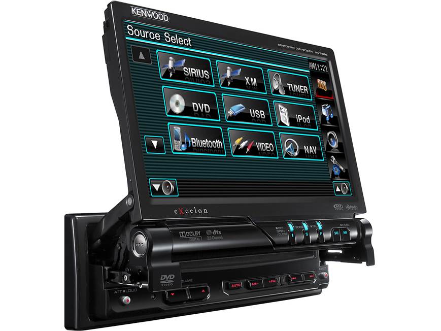 Kenwood Excelon KVT-696 DVD receiver (New Stock) at Crutchfield
