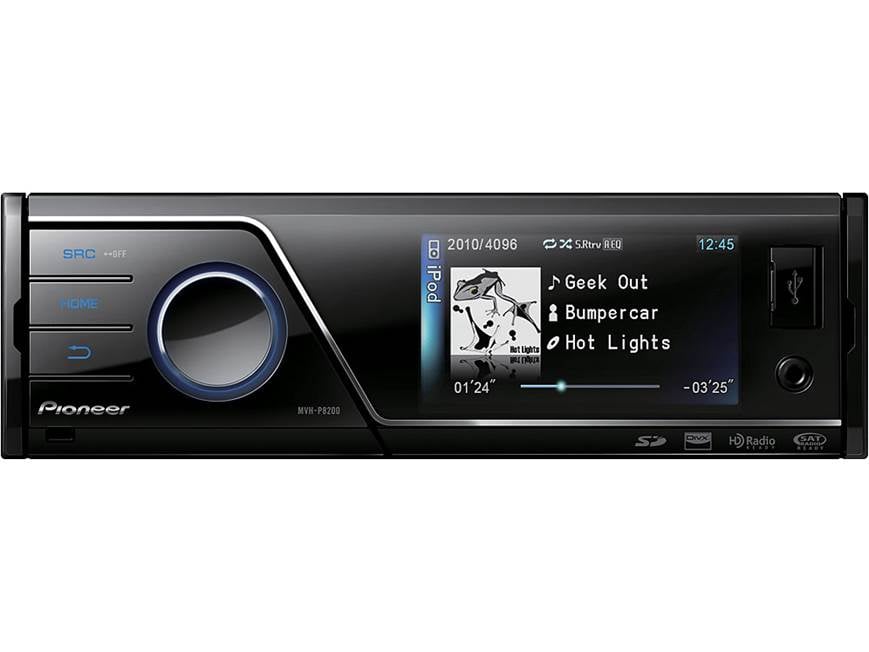 Pioneer MVH-P8200 Digital media receiver at Crutchfield