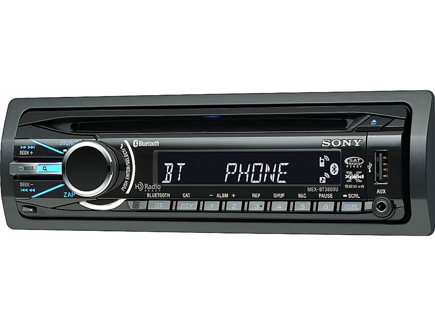Sony Xplod MEX-BT3800U CD receiver at Crutchfield