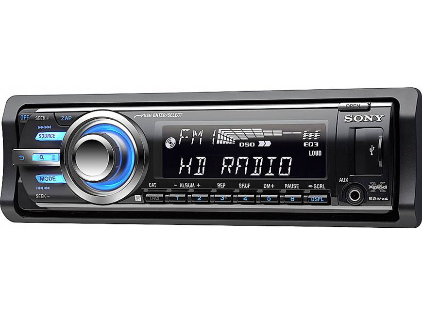 Sony CDX-GT700HD CD receiver at Crutchfield