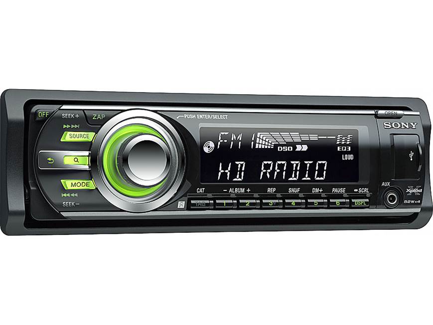 Sony CDX-GT700HD CD receiver at Crutchfield