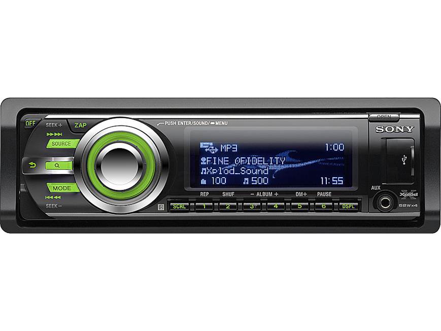 Sony CDX-GT740UI CD receiver at Crutchfield