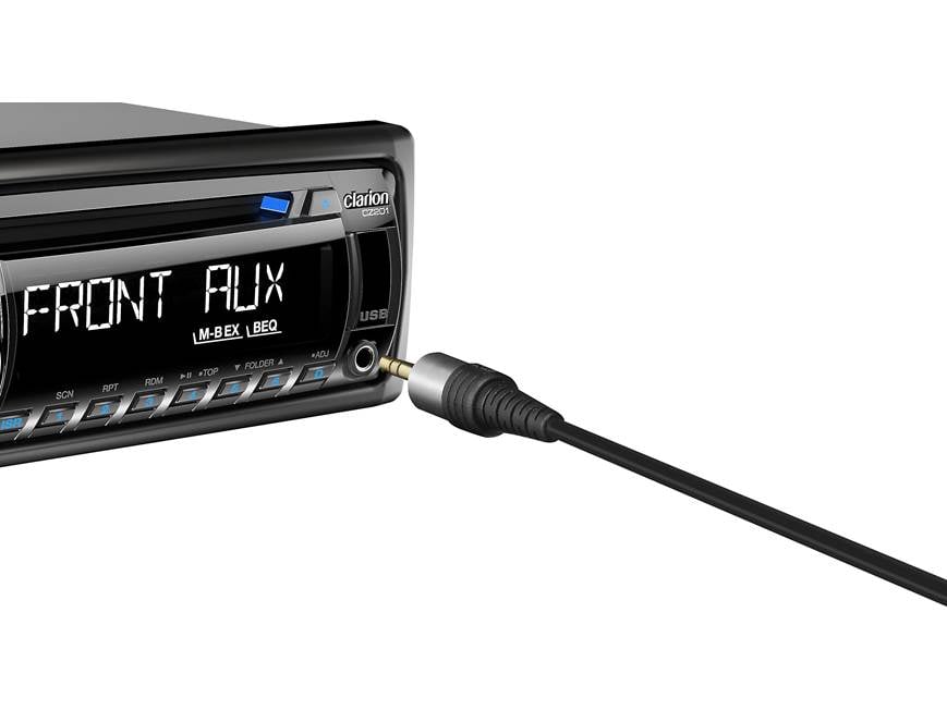 Clarion CZ201 CD receiver at Crutchfield