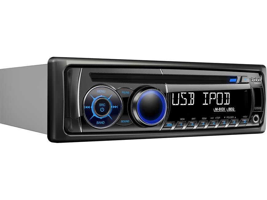 Clarion CZ201 CD receiver at Crutchfield