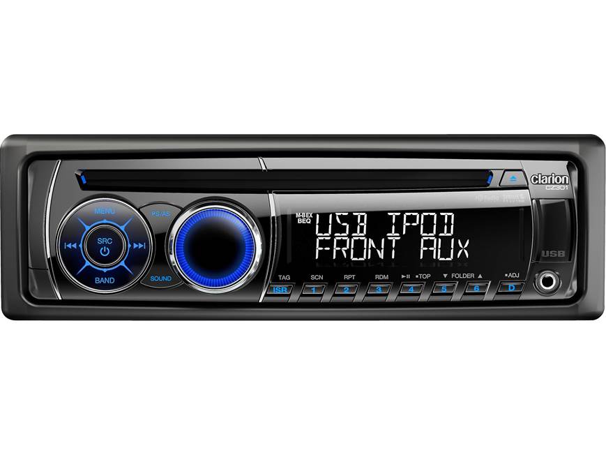 Clarion CZ301 CD receiver at Crutchfield