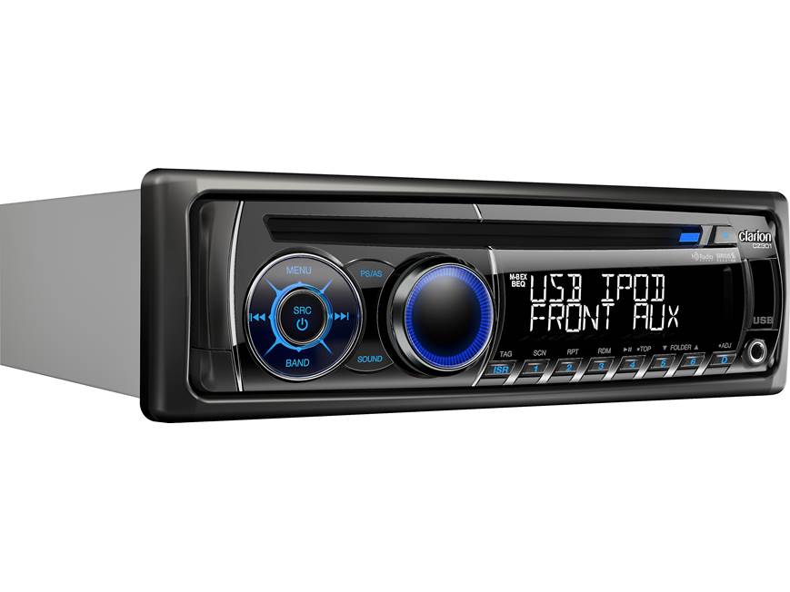 Clarion CZ301 CD receiver at Crutchfield
