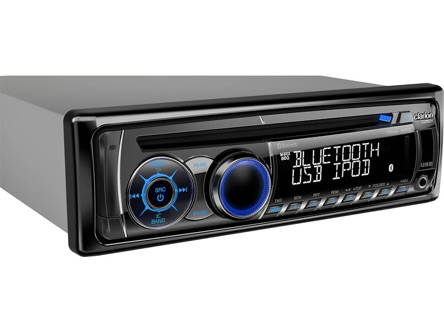 Clarion CZ501 CD receiver at Crutchfield